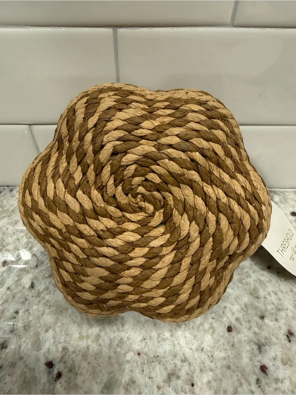 Threshold Fall Decor: Medium & Small Woven Pumpkin Decor Set - Both NWT